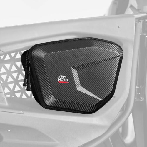 Upper Door Bags + Center Seat Console Storage Bag for Can-Am Maverick R 2024+ - Picture 3 of 18