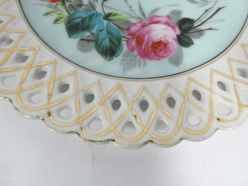 H. Baensch Lettin Handemalte Teller ca. 1880 Top!!! Selten!!! - Picture 8 of 17