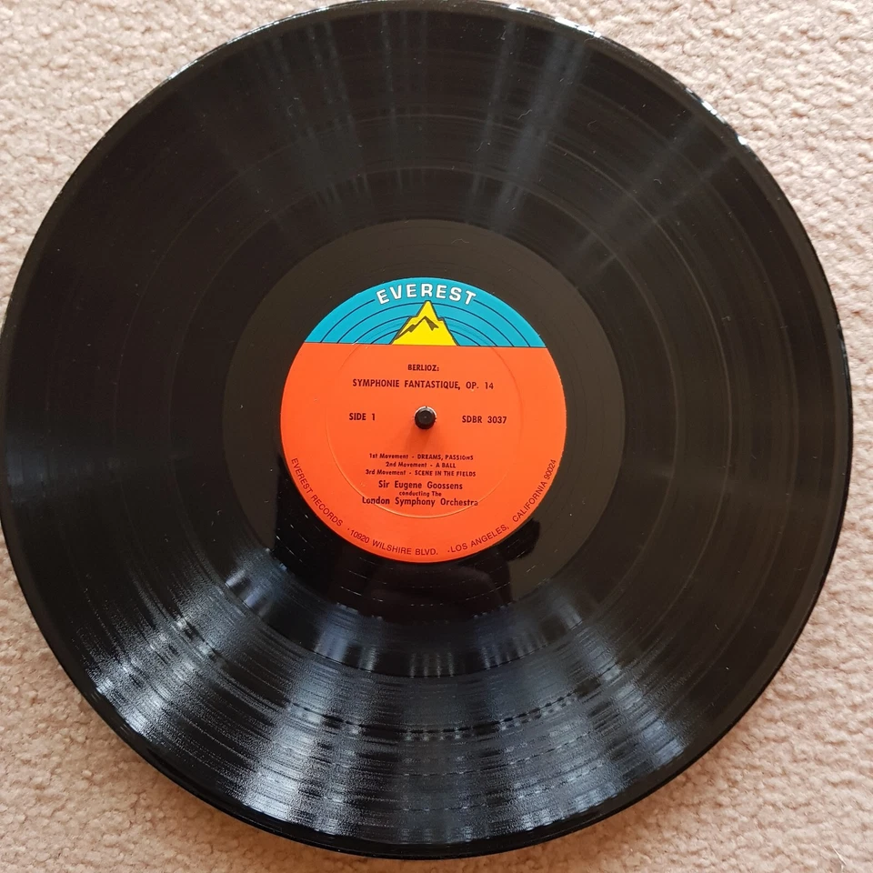 Berlioz Symphonie Fantastique. Sir Eugene Goossens/LSO. RARE Everest SDBR 3037 - Image 4 of 4