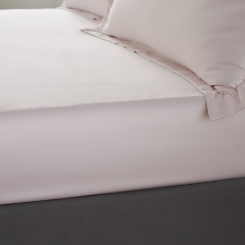 Catherine Lansfield Silky Soft Satin Bed Set Or Fitted Sheet Collection Blush - Picture 33 of 39
