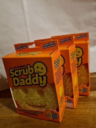 3X The Original Scrub Daddy House hold cleaning Sponge Helper Lifestyle Product - Picture 3 of 12