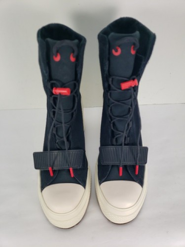 CONVERSE CHUCK TAYLOR GR 82 XX ALL STAR BLACK SUEDE ANKLE BOOTS WOMEN'S 8.5 - Picture 2 of 18