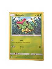 Pokémon TCG Caterpie Sun & Moon Base Set 1/149 Regular Common