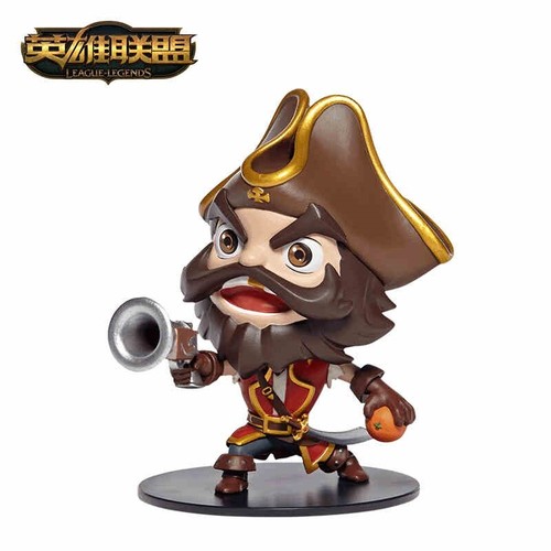 Official League of Legends Gangplank Saltwater Scourge Collectible Figure New - Picture 3 of 6