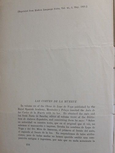1923 Ver y No Creer, a Comedia Attributed to Lope de Vega SIGNED George I. Dale - Picture 4 of 12