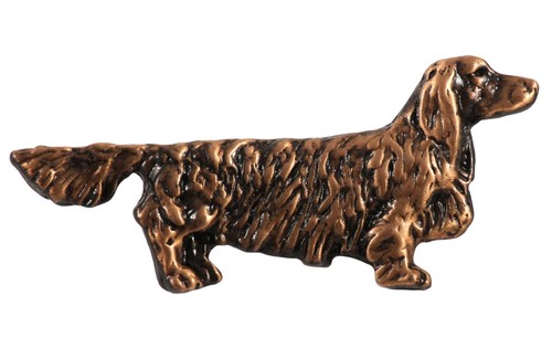 Pin o imán de solapa de perro vienés pelo largo peltre Dachshund, D366F, hecho en EE. UU. - Imagen 10 de 41