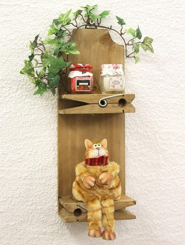 Estante de Pared Madera 14B460 Caja la Semilla Clothes Pin Consola Cocina - Imagen 6 de 10