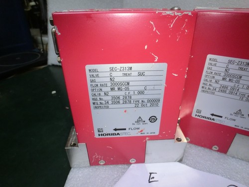 HoribaSTEC SEC-Z313M Mass Flow Control,O2 3000sccm,Mr.MG-05,000009,Used,Jp_,8503 - Picture 13 of 24