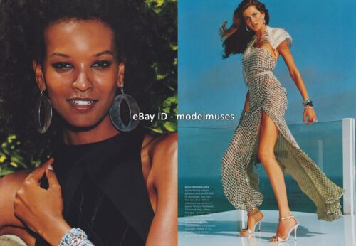 GISELE BUNDCHEN Carmen Kass LIYA KEBEDE 16-Page Editorial VOGUE September 2002 - Picture 3 of 8