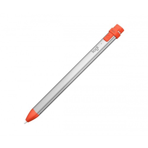 Logitech Crayon, Eingabestift ,silber/orange,für ab 2018 veröffentlichten iPads  - Afbeelding 2 van 3
