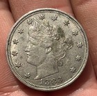 1883 Us Liberty Head Nickel, Looks Almost Uncirculated. No Cents.