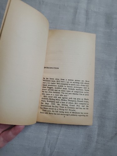 STEVE McQUEEN: STAR ON WHEELS by William Nolan (1972, PB, 3rd Printing) - Imagen 6 de 13