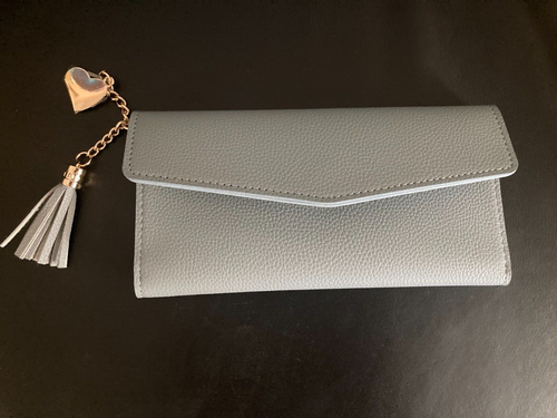 Women Leather Clutch Wallet Long Envelope Card Holder Phone Purse Bag Handbag