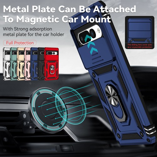 For Google Pixel 7 Pro 6A 6 8 Pro Fold Rugged Shockproof Case Camera Protection - Picture 9 of 26