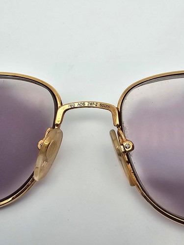 AO Safety AOS American Optical 780 Gold Tortoise Safety Glasses FRAME ONLY 52mm - Picture 8 of 14