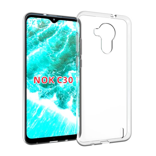 Crystal Shock proof Flexible Gel case For Nokia C30 /C12 /C32/C22/G22/ G11+/ G60 - Picture 9 of 15