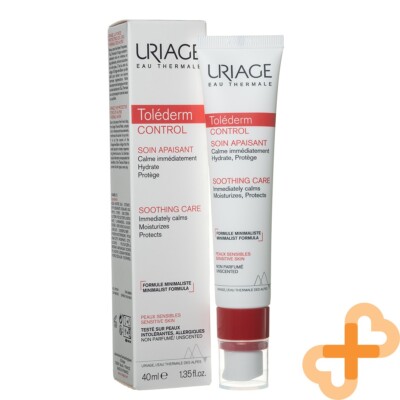 URIAGE TOLEDERM Moisutrizing Face Cream 40ml Moisturizes Protects Unscented