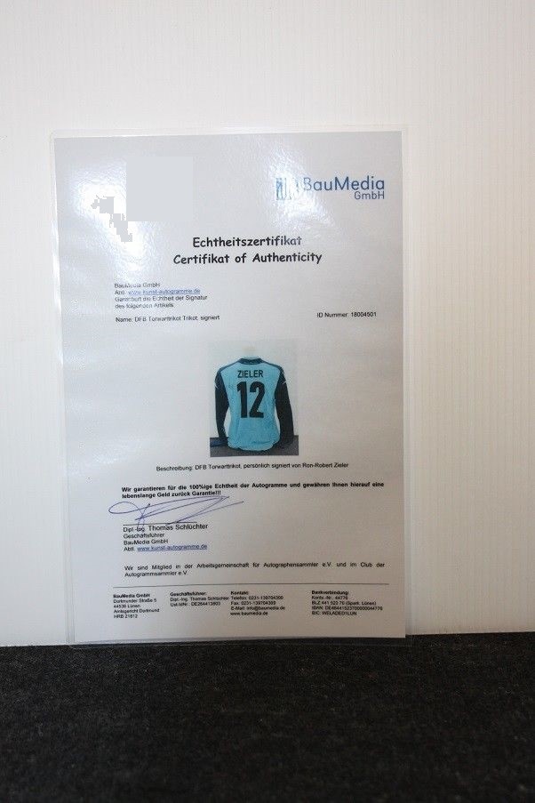 Deutschland Ron-Robert Torwartrikot, Authentic Version, Ron-Robert Deutschland Zieler signiert, DFB, XL 97afa8 Deutschland Ron-Robert Torwartrikot, Authentic Version, Ron-Robert Deutschland Zieler signiert, DFB, XL 97afa8