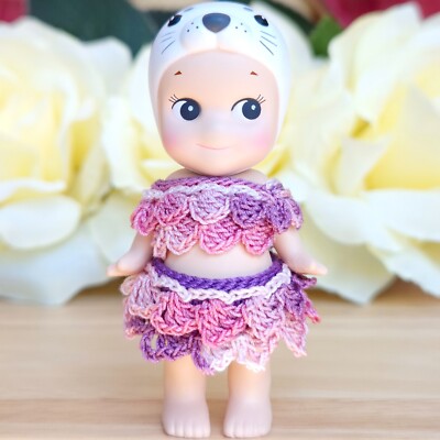 Authentic] 🤍 Seal Sonny Angel Marine Series 2018 🌊 Wave Frill