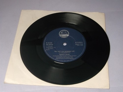 Geoff Seals: What I'm gonna be orig UK EX+ LBA 7" - Picture 3 of 3