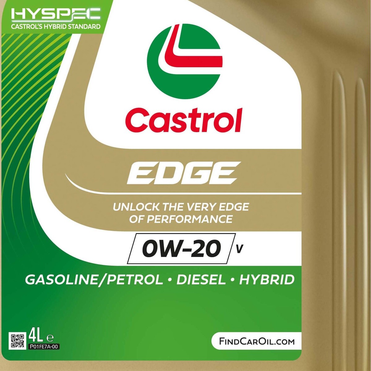 Castrol EDGE Titanium 0W-20 0W20 V Fully Synthetic Engine