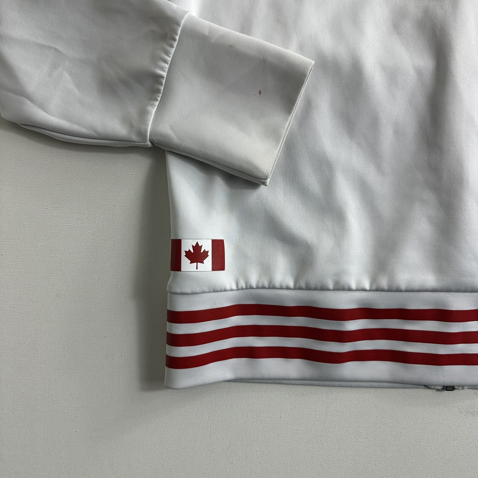 Adidas Women's Jacket Team Canada Olympics White … - image 8