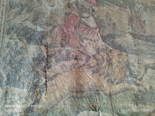 Grande Arazzo Orientale Caccia Aux Lion 20 ° - Picture 15 of 18
