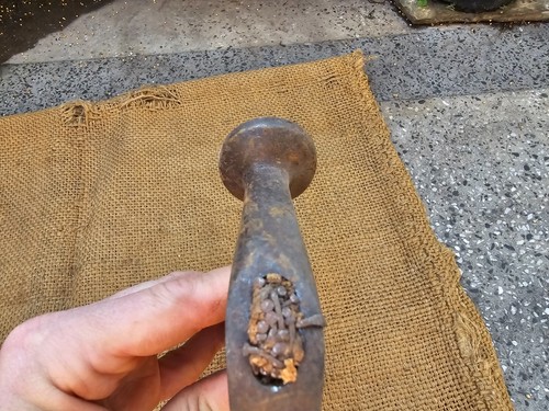 VINTAGE GERMAN COBBLERS SHOEMAKERS HAMMER BLACKSMITH HAND FORGED ANTIQUE - Picture 11 of 13