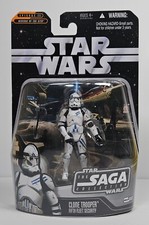 STAR WARS CLONE TROOPER FIGURE SAGA COLLECTION 5TH FLEET SECURITY ROTS MOSC 2006