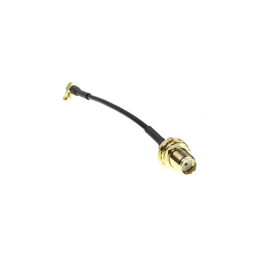 FEICHAO MMCX to SMA / RP-SMA Female Adapter Connector Plug Cable 10mm - Picture 5 of 8