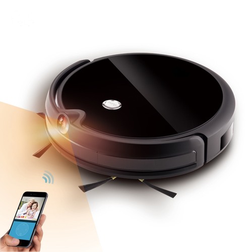 iMass Robot Vacuum Cleaner & Mop with Video Call Recording Monitor - Picture 4 of 10