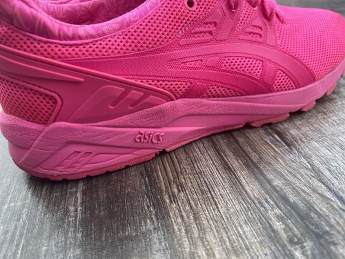 Asics Gel Kayano TR EVO Running Shoes Men's Size 7.5 Neon Pink Trainers H51DQ - Picture 9 of 11