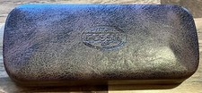 Hard Case Brown Fossil Eyeglasses Clamshell Embossed Logo