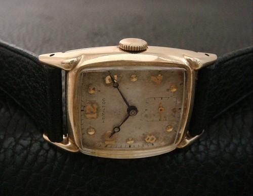 Men's Estate Vintage 1950s Era Hamilton Dress Watch - Picture 4 of 10
