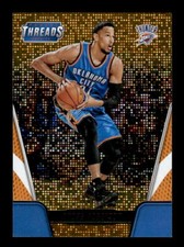 2016-17 Panini Threads #24 Andre Roberson Century Proof Dazzle Orange #/25