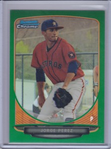 JORGE-PEREZ-2013-Bowman-Chrome-Draft-Draft-Picks-Green-Refractor-24-75-B7501
