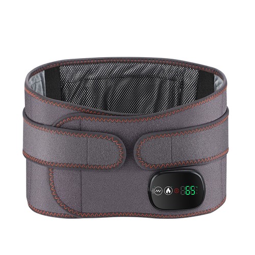 Lumbar Massager, Heated Waist Belt Wrap, Lower Back Massager with Heat Vibration - Picture 20 of 21
