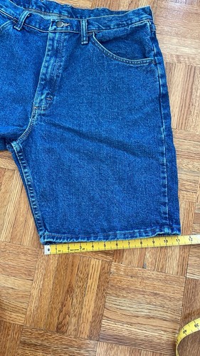 Vintage Wrangler blaue Jeansshorts. herren 34. Relaxed Fit - Bild 10 von 10