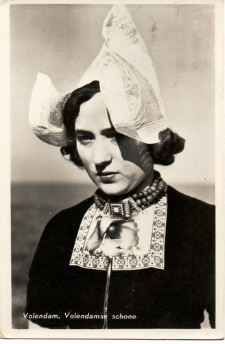 cst 13 1956 COSTUME OLANDESE Volandersee schone - Bellezza di Volendam - FP - VG - Imagen 1 de 2