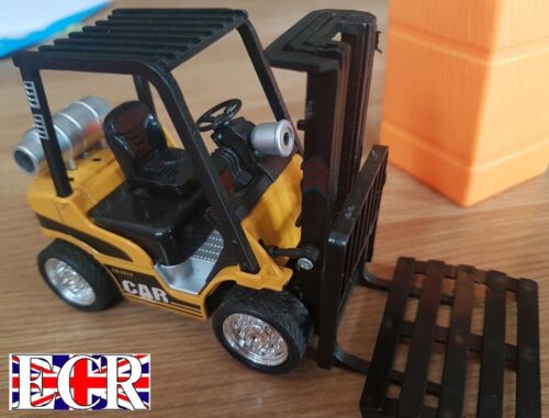 G SCALE 1:24 FORKLIFT, LOAD, PALLET 45mm GAUGE MANUALLY OPERATIONAL - Picture 1 of 7