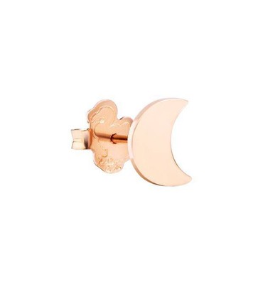 Mono Orecchino Dodo Luna DOHLU/9 Oro Rosa 9 Kt Earring DHB6000_MOONS_0009R