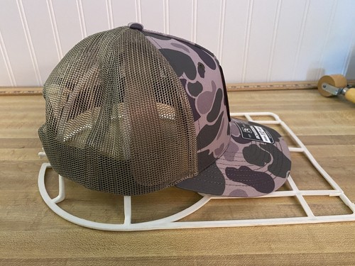 Gorra gorra con cierre a presión de camionero malla Richardson logotipo "Home Team".  Color camuflaje verde - Imagen 4 de 8