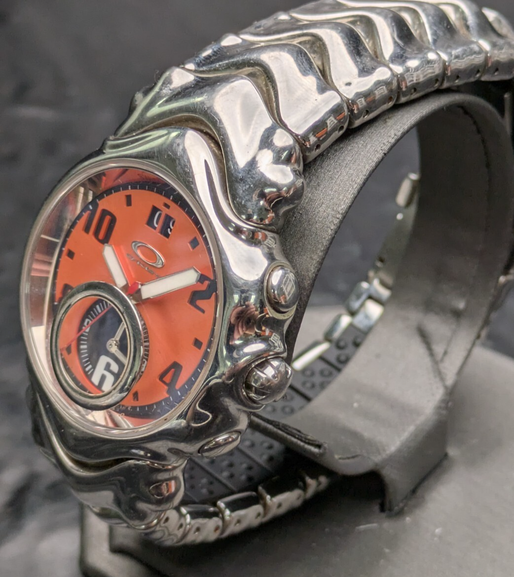 OAKLEY　judge 腕時計 RETRO Operation Oakley Judge Y2K Chronograph Tech Watch