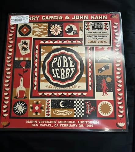 Jerry Garcia John Kahnrsd Black Friday 2023 Record Store Day RSD Pure 1986 Vinyl
