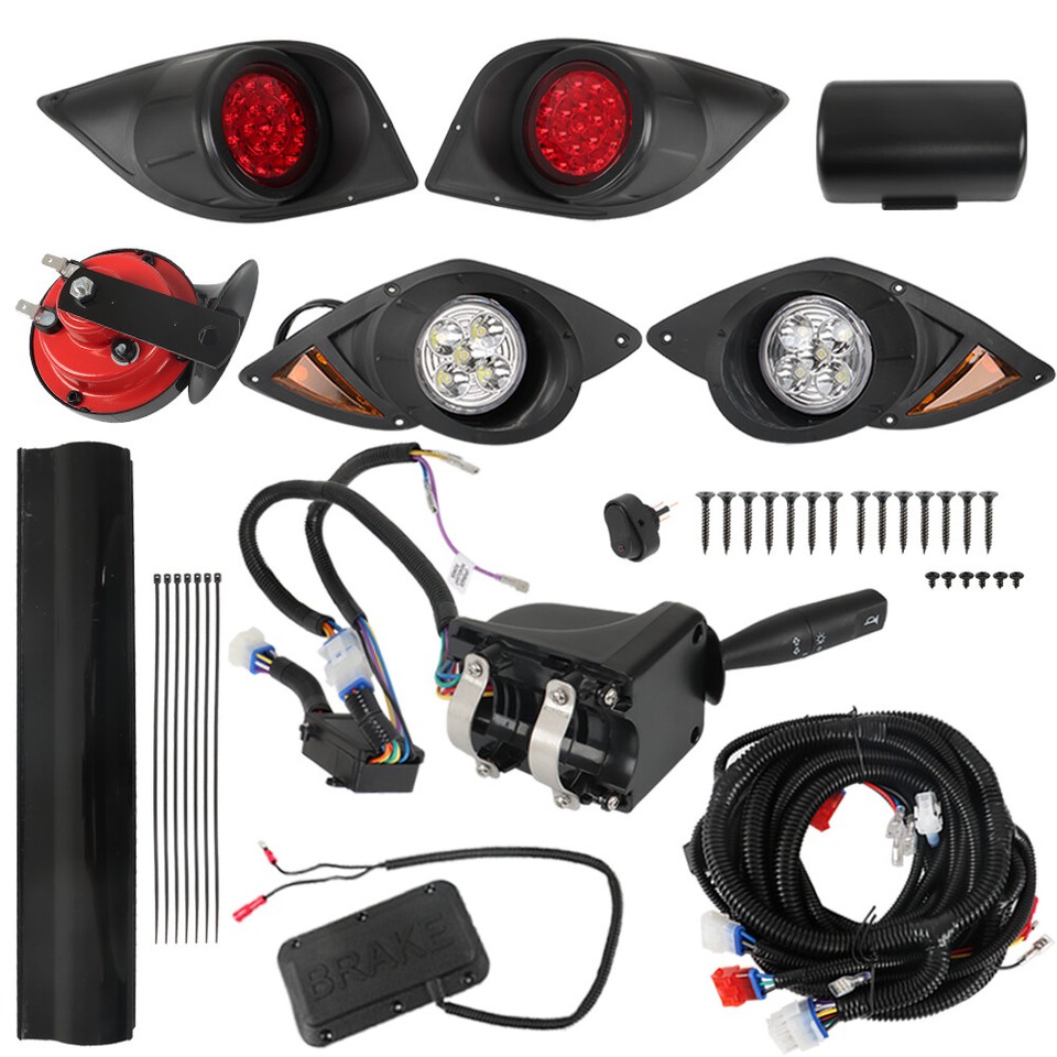 Golf Cart LED Light Kit Turn Signal Horn Brake For Yamaha G29 Carts 12V