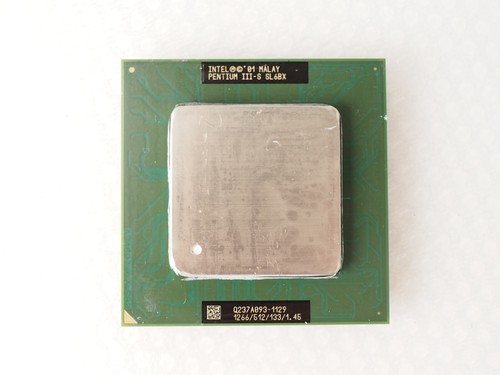 INTEL PENTIUM III-S SL6BX 1266/512/133/1.45 PROCESSOR CPU - Picture 1 of 3