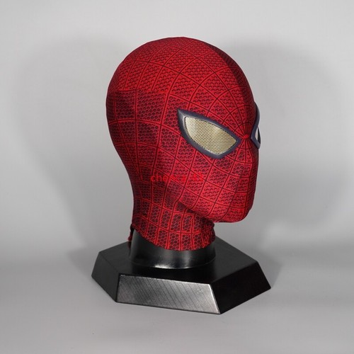Amazing Spiderman High Quality Helmet Mask Eye Magnet Attraction with Face Shell - Picture 11 of 21