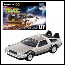Tomica Premium Unlimited 07 Back to the Future Delorean Time Machine TOMY 2023