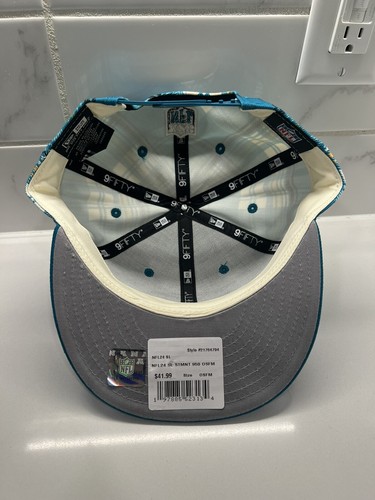New Era 9FIFTY Jacksonville Jaguars 2024 On-Field Statement Plaid Snapback Hat - Picture 5 of 5