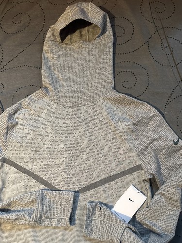 NIKE RUNNING DIVICION THERMA FIT ADV PINNACLE TOP GRAY HOODIE SIZE M MEN $140 - Picture 4 of 6